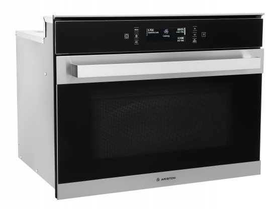 Lò vi sóng kết hợp nướng âm tủ Ariston 40L MP 796 IX A