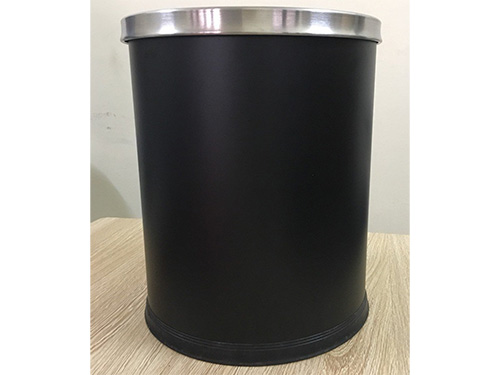 Thùng rác inox tròn nắp lật Vietbin VBA36-H