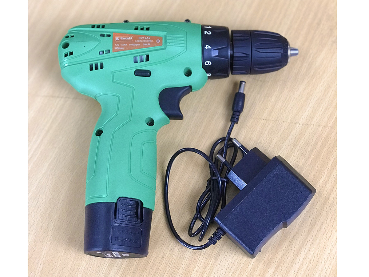 Máy khoan pin 12V Kazaki KZ12A2