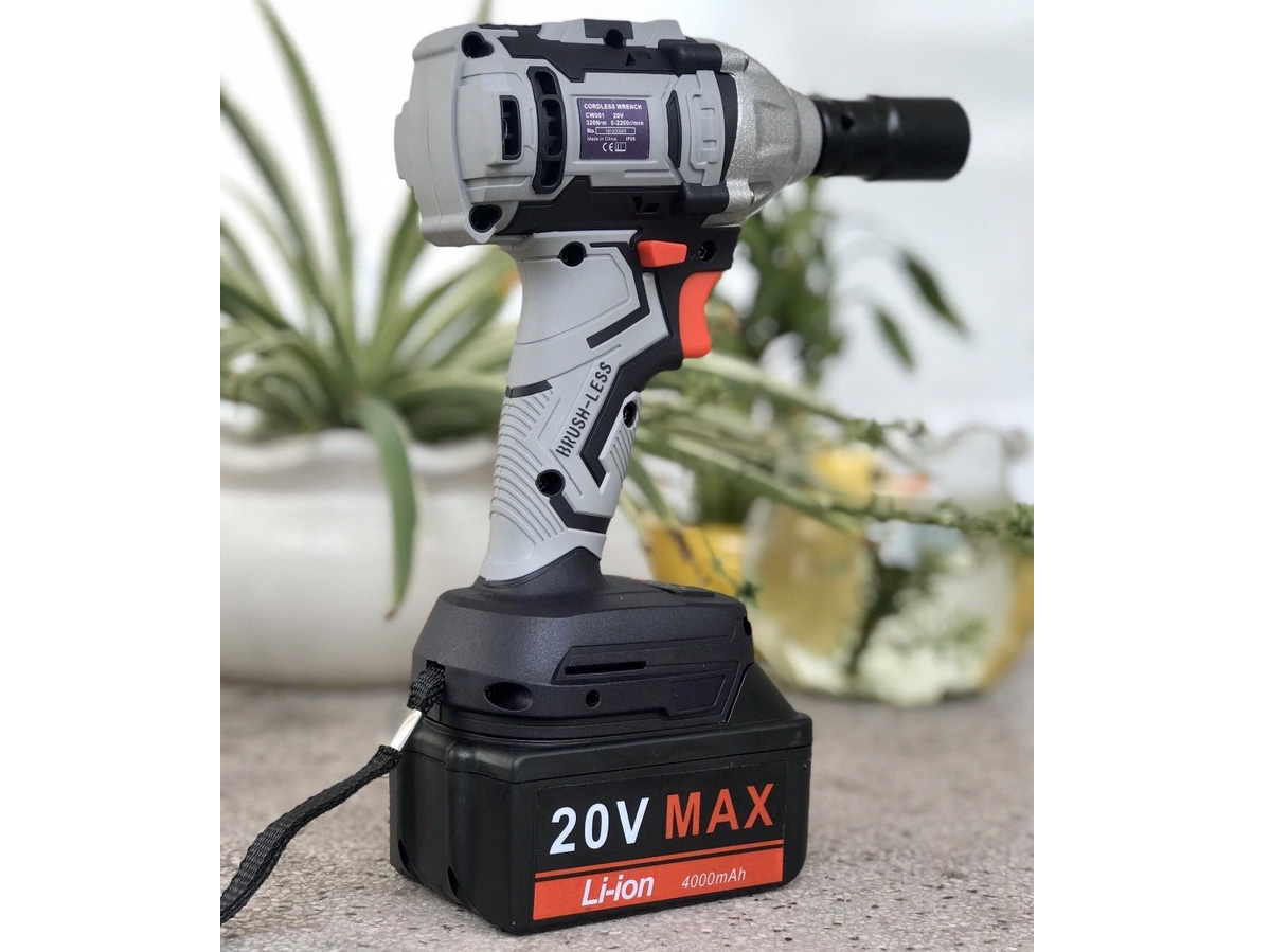 Máy bắn đai ốc dùng pin Makute CW001 (20V chưa pin, sạc)