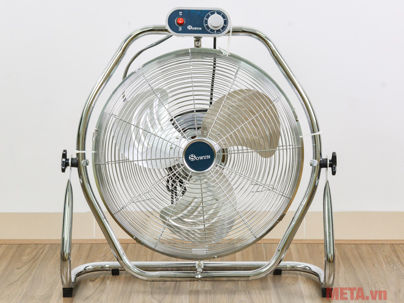 Quạt sàn công nghiệp Sowun SW 821 (công suất 128w, 4 tốc độ, sải cánh 45cm)