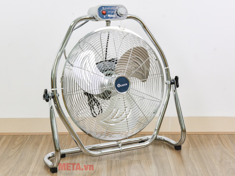 Quạt sàn công nghiệp Sowun SW 821 (công suất 128w, 4 tốc độ, sải cánh 45cm)