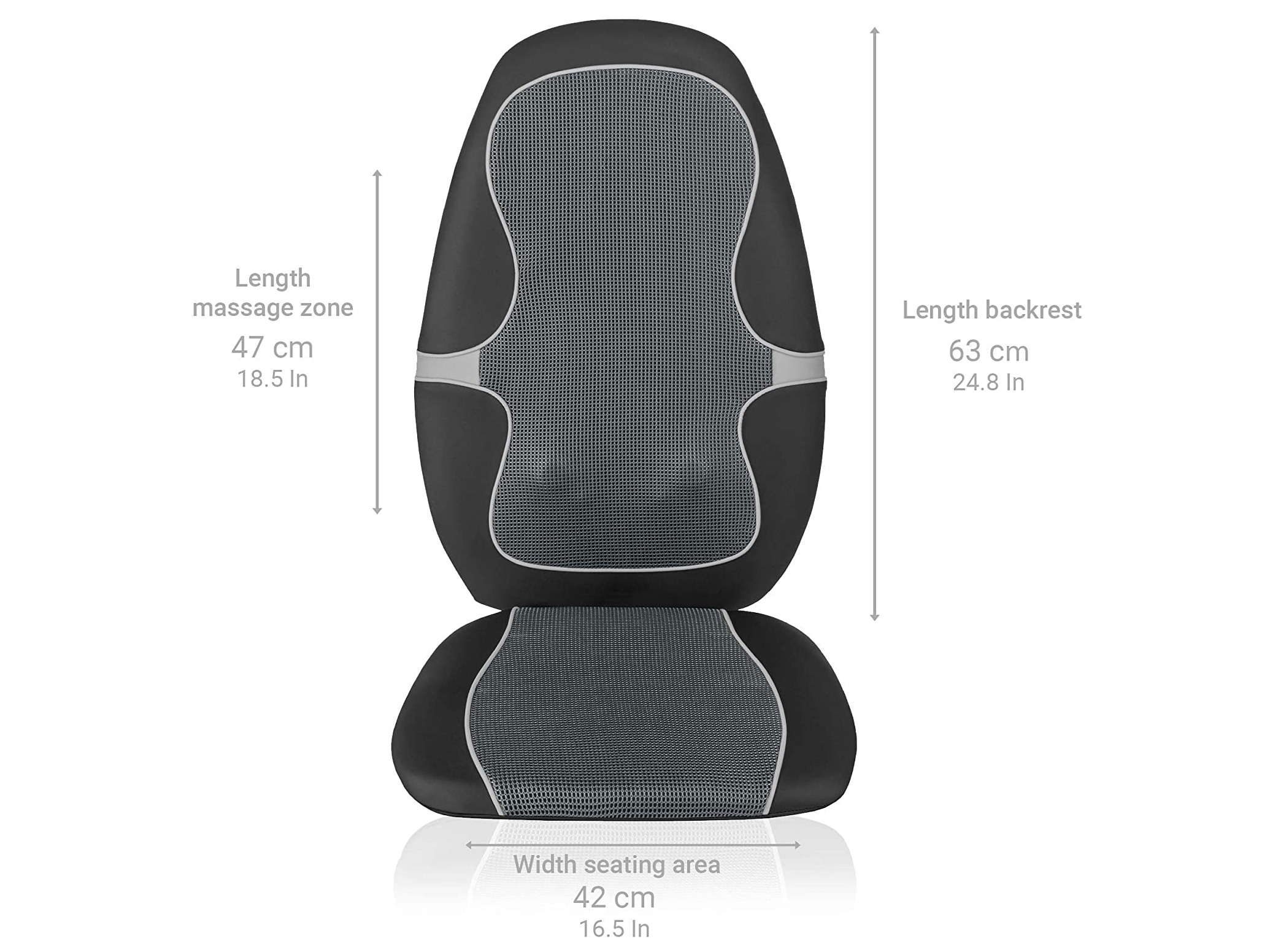 Đệm ghế massage bấm huyệt Shiatsu Medisana MC-815