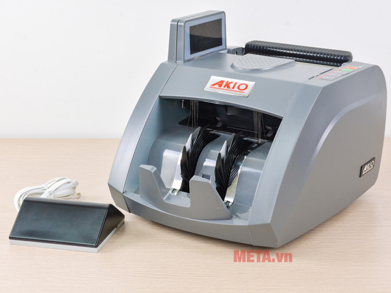 Máy đếm tiền và ngoại tệ Akio AD-2024 (Phát hiện tiền siêu giả)