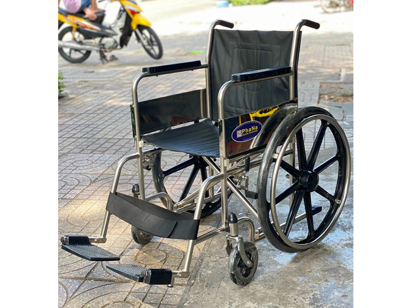 Xe lăn inox người lớn Phana PN59IL