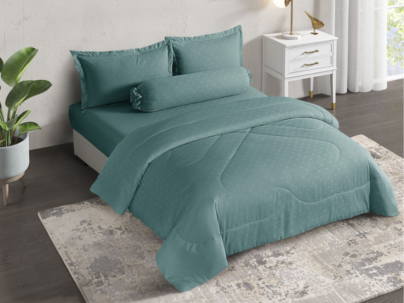 Bộ 4 món drap áo gối Nin Classic 160x200 30cm