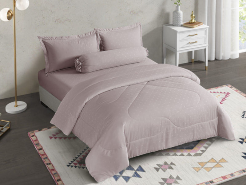 Bộ 4 món drap áo gối Nin Classic 180x200 30cm