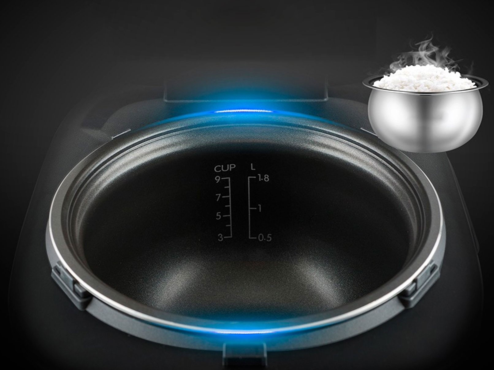 Nồi cơm điện tử cao tần Elmich RCE-3914 IH (1.5L)