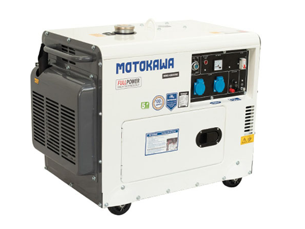 Máy phát điện gia đình chạy dầu Motokawa MDG-6800SE (5.5KW, có đề)
