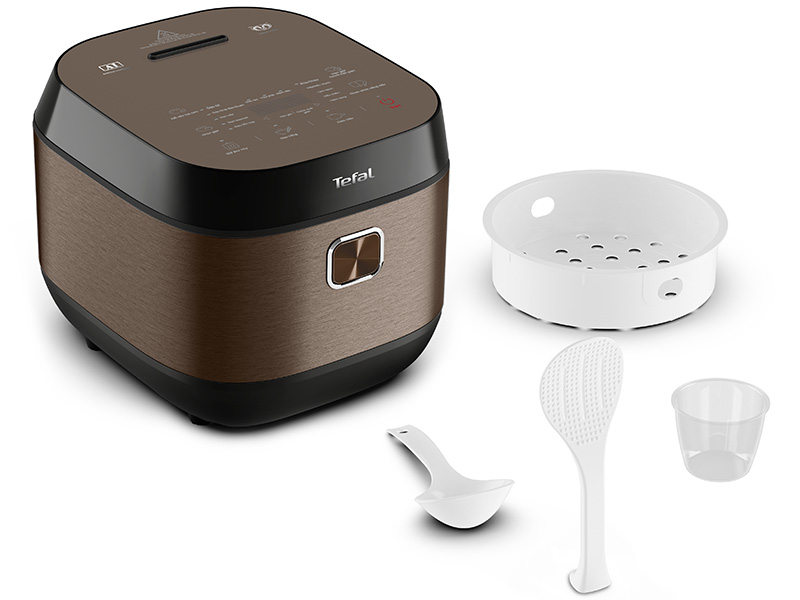 Nồi cơm điện tử Tefal Delirice Plus RK776968 1.8 lít