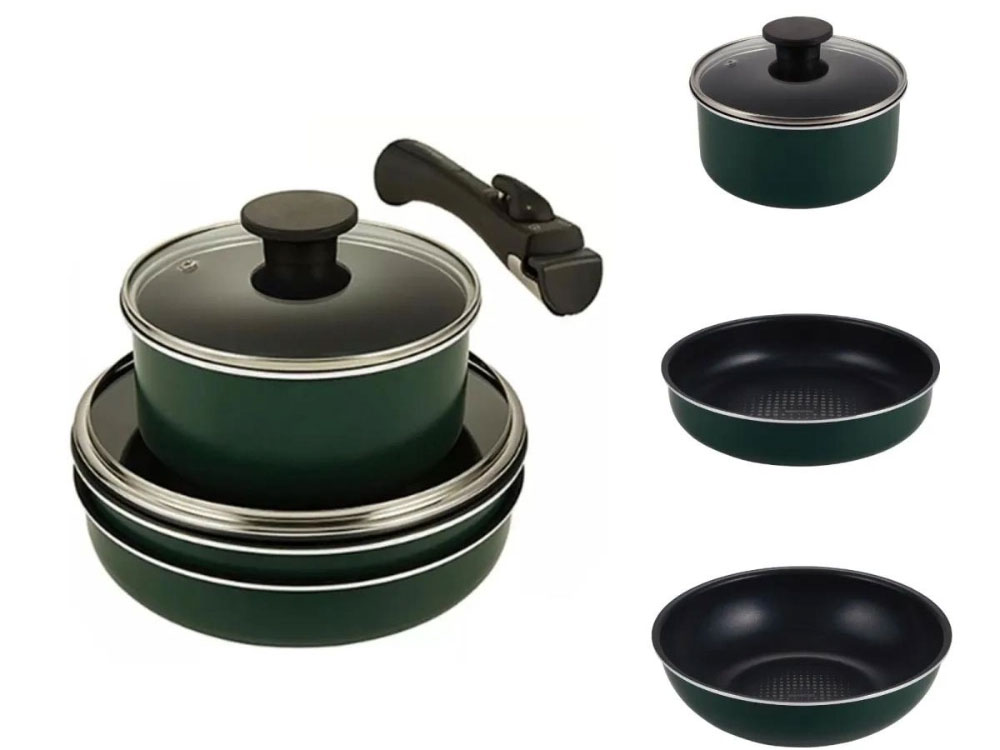 Bộ nồi chống dính đáy từ Happycall Easy Hand 5 món