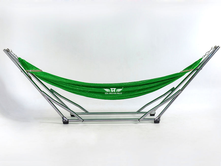Võng xếp inox Crom Tín Thành Phát VI-01