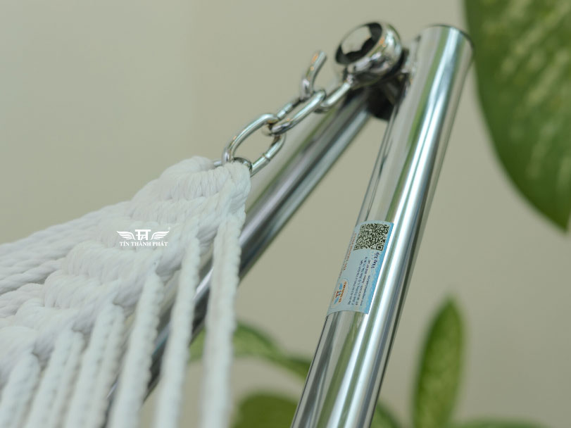 Võng xếp Inox Crom Đại Vip Tín Thành Phát VI-03