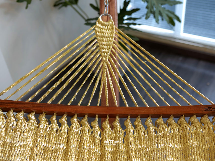 Bộ võng gỗ cao cấp bán nguyệt Tín Thành Phát VG-01