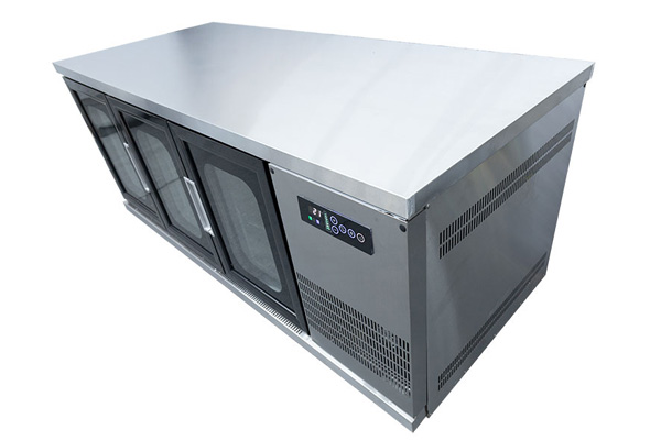 Tủ bàn lạnh cánh kính Fushima 1,8m quạt gió FSMDL-BLCKQ 1.8