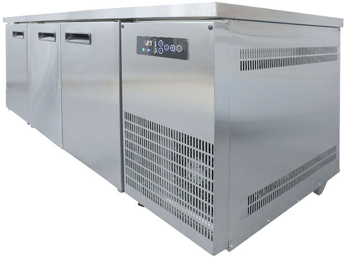 Tủ bàn lạnh cánh inox 1,8m quạt gió FSMDL-BLCIQ 1.8