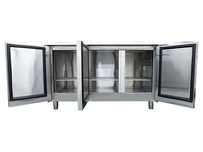 Tủ bàn lạnh cánh inox 1,8m quạt gió FSMDL-BLCIQ 1.8