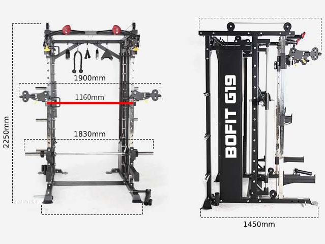 Giàn tạ đa năng BoFit G19