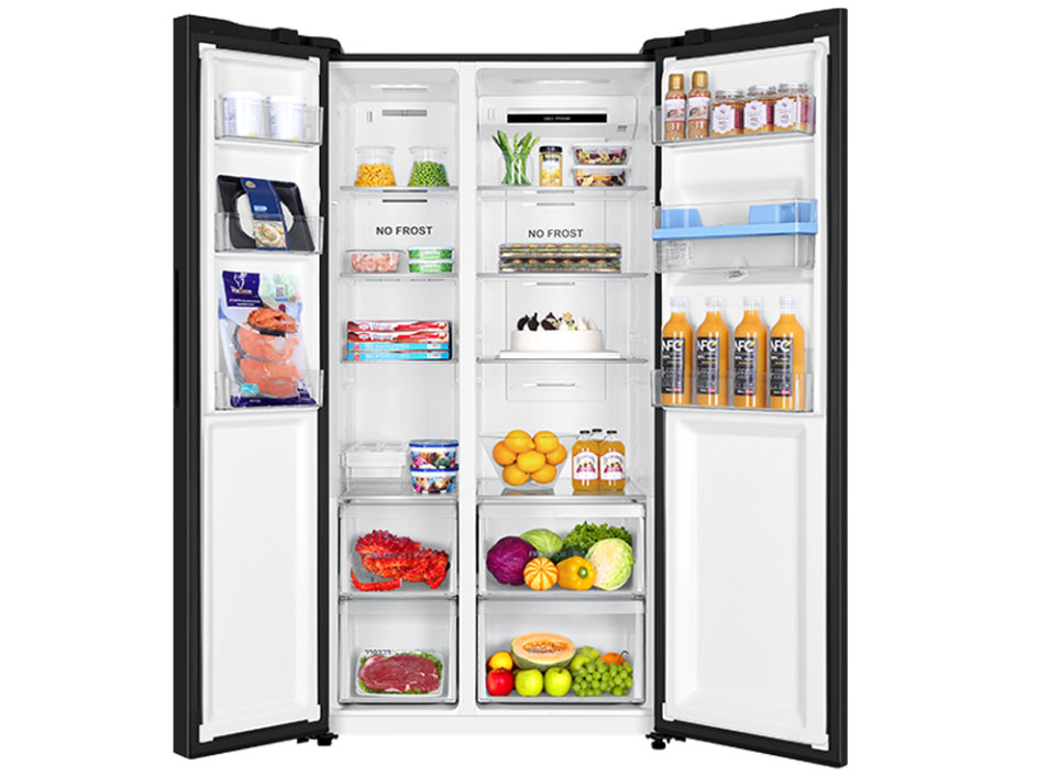 Tủ lạnh Aqua Inverter 524 lít AQR-SW541XA(FB) màu đen