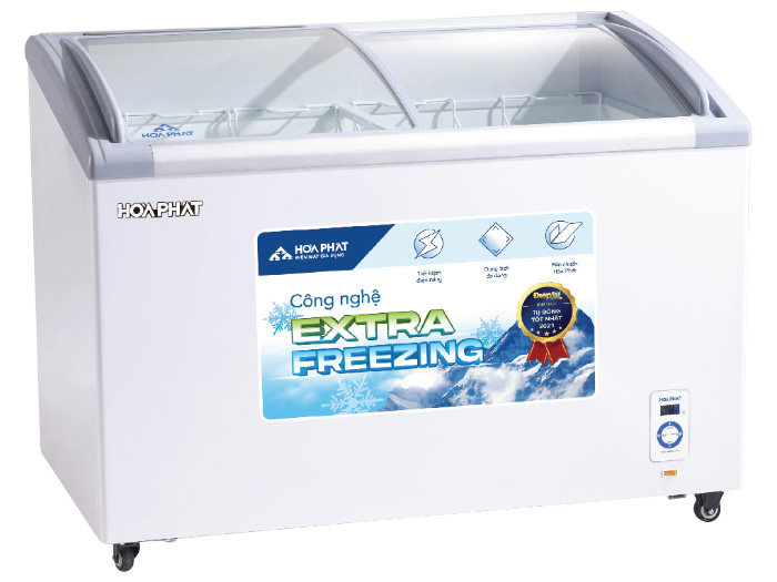 Tủ đông Hòa Phát 1 ngăn 2 cánh 357 lít HSF AD6357.C1