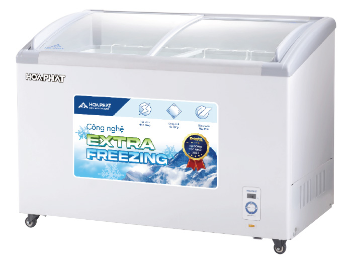 Tủ đông Hòa Phát 1 ngăn 2 cánh 357 lít HSF AD6357.C1