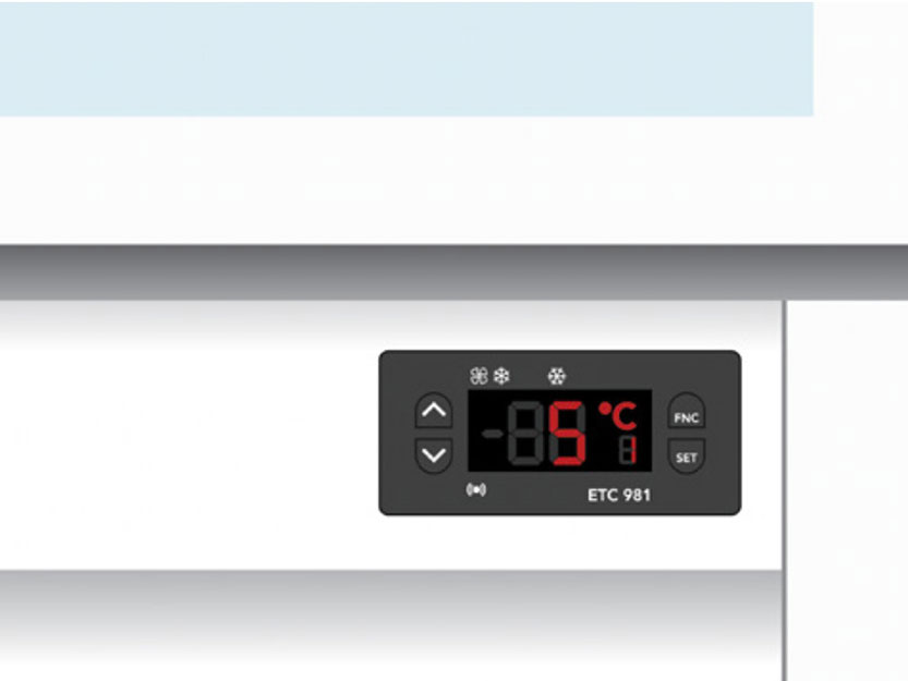 Tủ mát Hòa Phát 1 ngăn 2 cánh HSR D8526