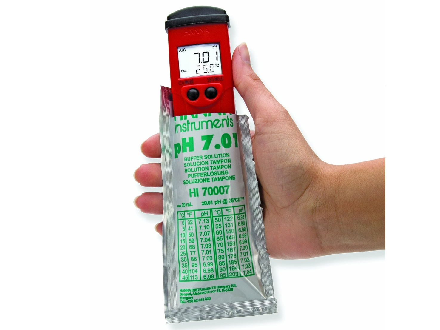 Bút đo pH, nhiệt độ Hanna HI98127