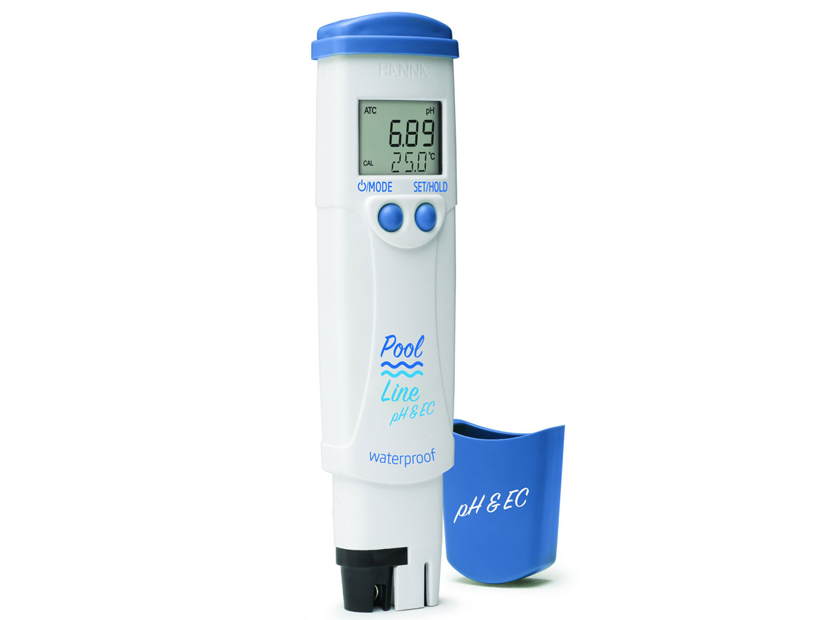 Bút đo pH, độ dẫn, TDS, nhiệt độ chuyên trong hồ bơi Pool Hanna Line HI981304