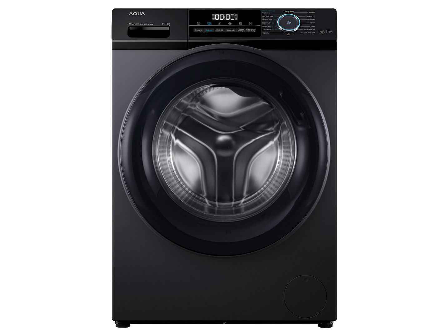 Máy giặt lồng ngang Aqua Inverter 11Kg AQD-A1102J BK