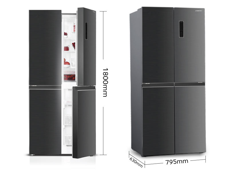 Tủ lạnh 4 cửa Inverter 362L Coex RM-4007MIB (Inox đen)