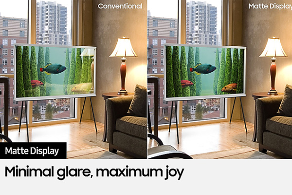 Smart Tivi The Serif Samsung 4K 50 inch QA50LS01BBKXXV (màu xanh)