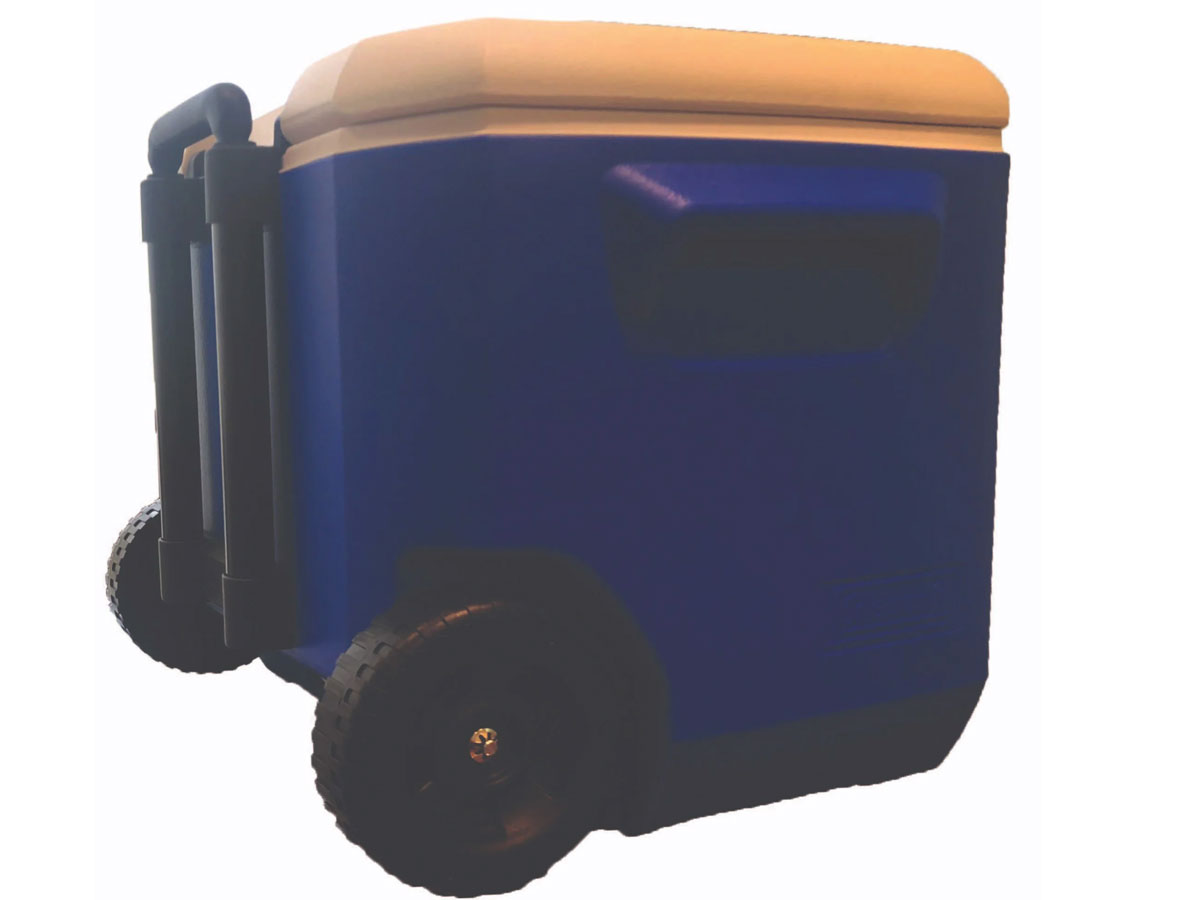 Thùng giữ lạnh tay kéo Coleman 2000027863 (4104) 56 lít - Xanh