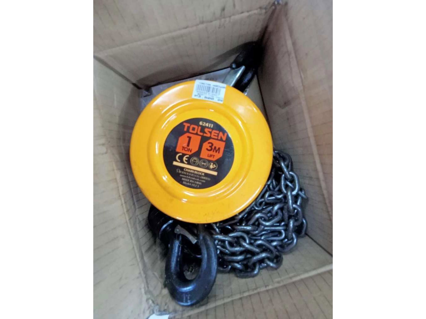 Palang xích kéo tay 2 tấn Tolsen 62412