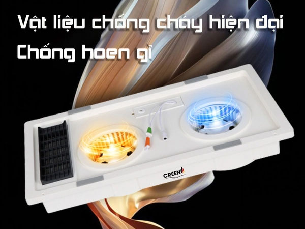 Quạt sưởi nhà tắm thông minh Creen CR-SMH668