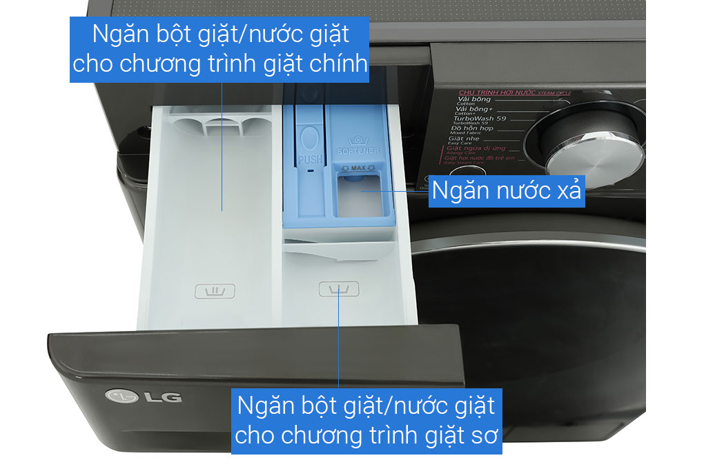 Máy giặt LG AI DD Inverter 10kg FV1410S4B