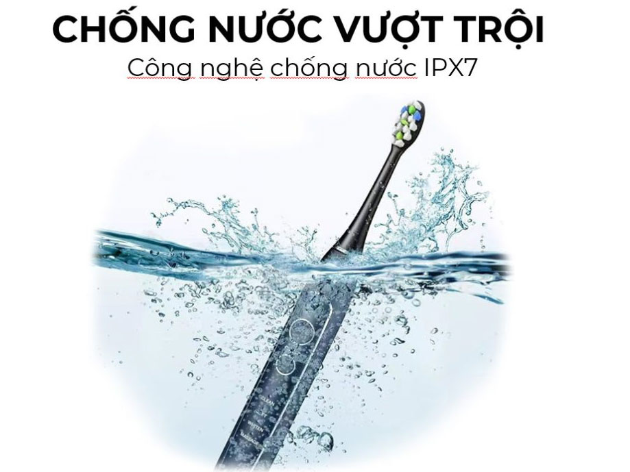 Bàn chải điện Rapido RST-15WB (Đế sạc - hộp đựng thời trang)