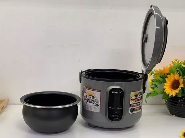 Nồi cơm điện lòng niêu 3D Masuto 1.2 lít MS-RC1200