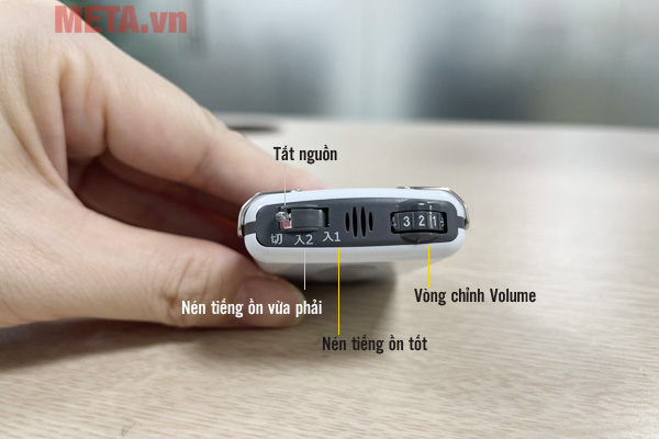 Máy trợ thính kỹ thuật số bỏ túi Rionet HD-70
