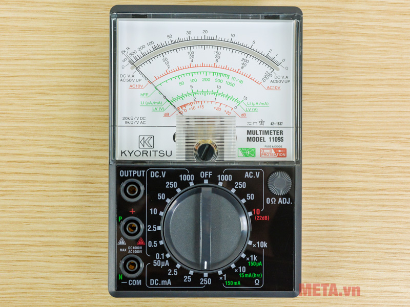 Đồng hồ vạn năng Kyoritsu 1109S