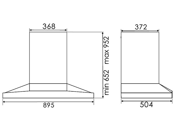 Máy hút mùi Robam A818