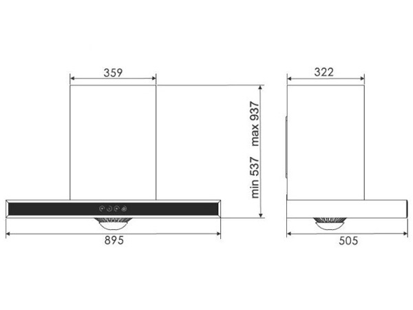 Máy hút mùi Robam A815