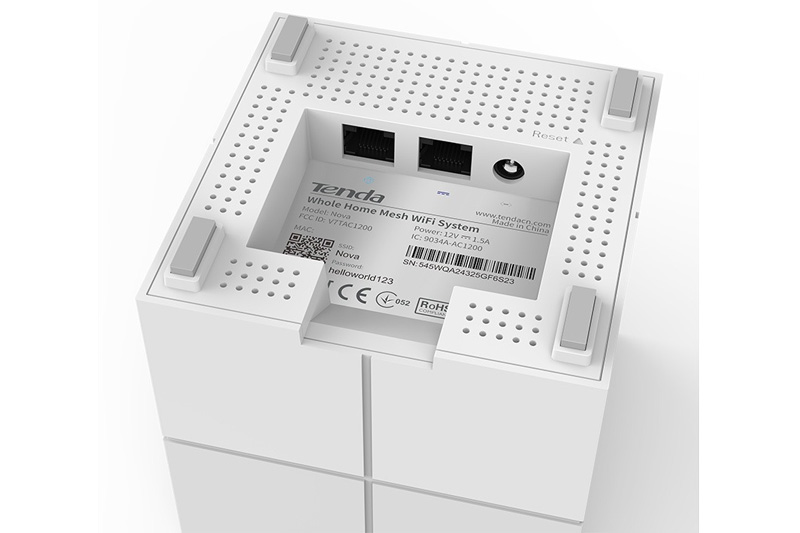 Bộ phát Wifi công nghệ Mesh chuẩn AC Tenda Nova MW6