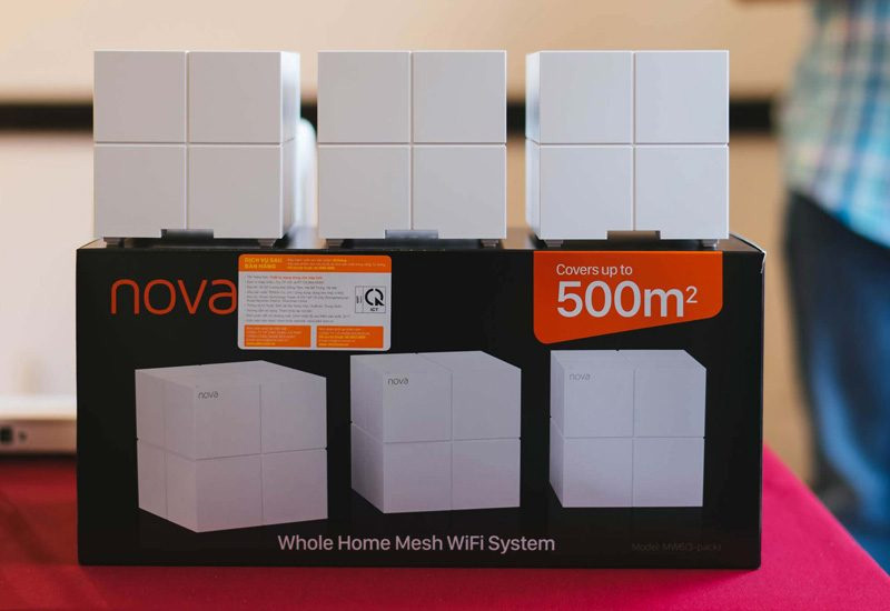 Bộ phát Wifi công nghệ Mesh chuẩn AC Tenda Nova MW6