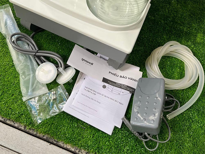 Máy hút dịch 2 bình Yuwell 7A-23D