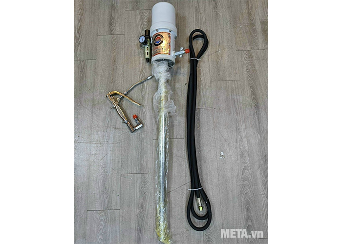 Máy bơm mỡ khí nén thùng phuy Kocu GZ-175