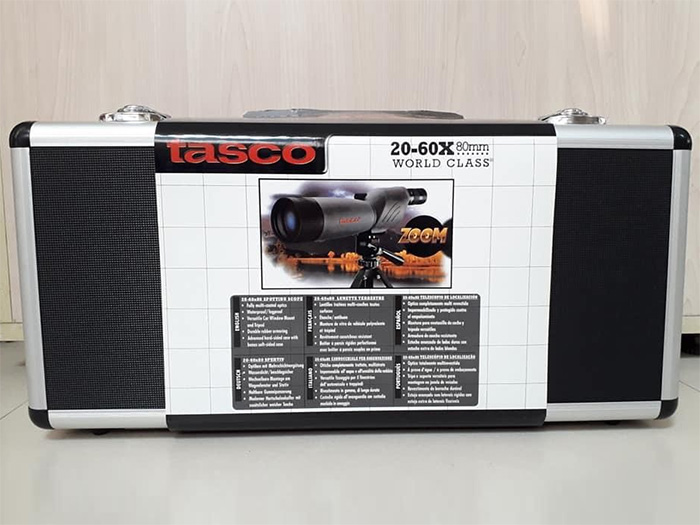 Ống nhòm Tasco World Class 20 60x80mm (WC206080)