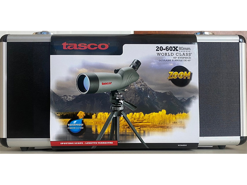 Ống nhòm Tasco World Class 20 60x80mm góc 45 độ (WC20608045)