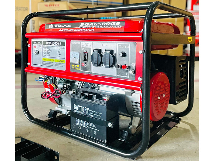 Máy phát điện chạy xăng BGAS BGA6500GE