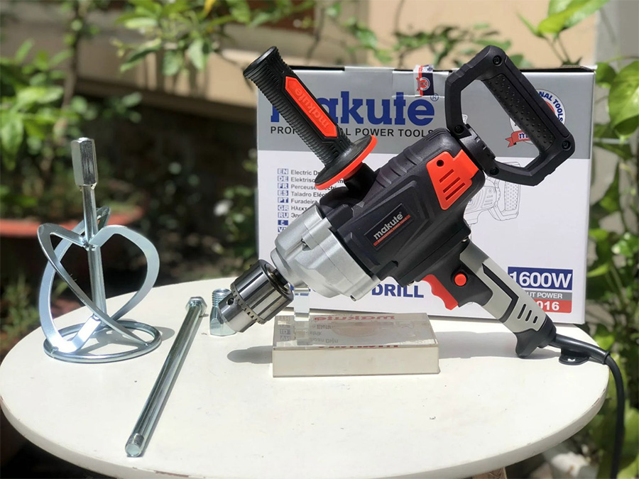 Máy khuấy sơn (khoan 3 tay) Makute ED016 MUI