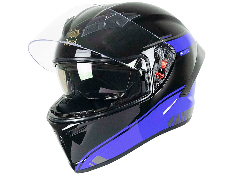 Mũ bảo hiểm Fullface 2 kính Royal M266 tem